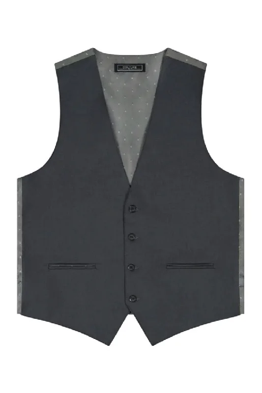 Charcoal ""Embassy"" Vest