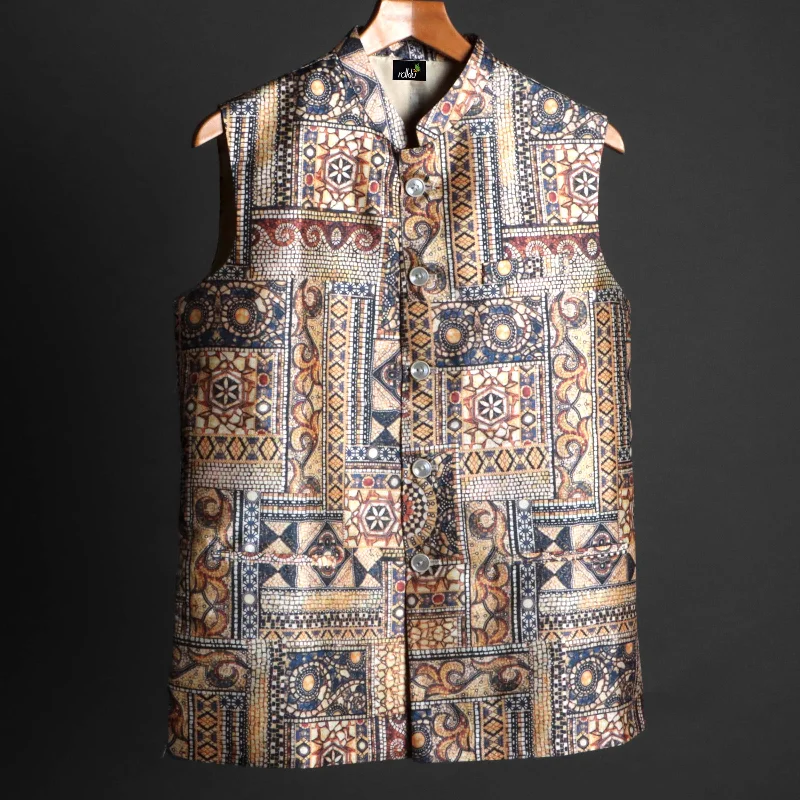 RDKLU Printed MEN'S Waist-coat #8