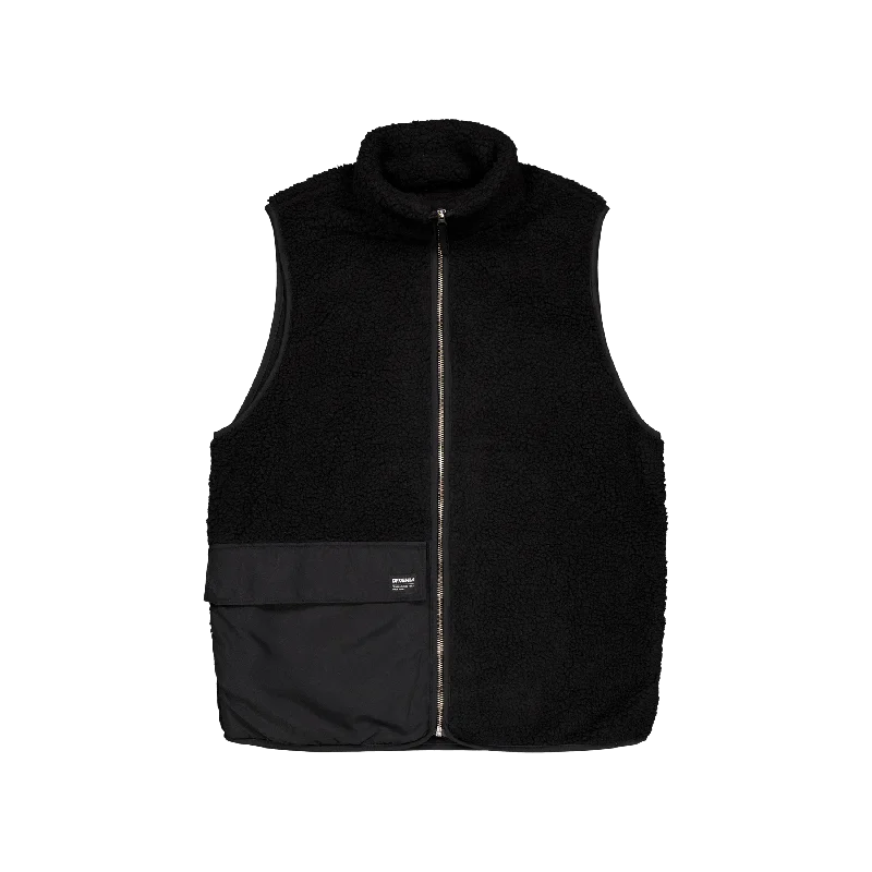 Dr. Denim Dan Pile Vest 101