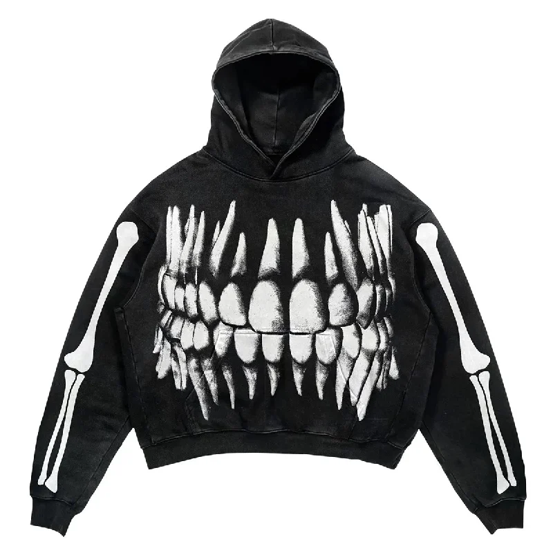 Unisex Skull Hoodie