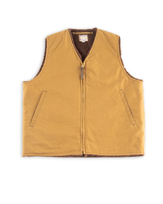 USN Alpaca Vest - Khaki