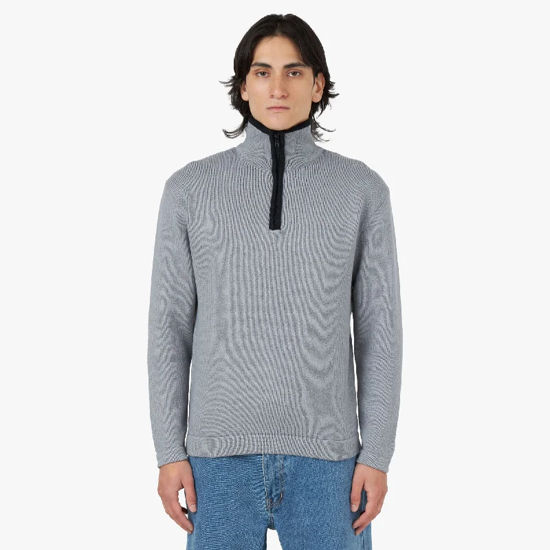 Adsum Funnel Neck Sweater / Stone