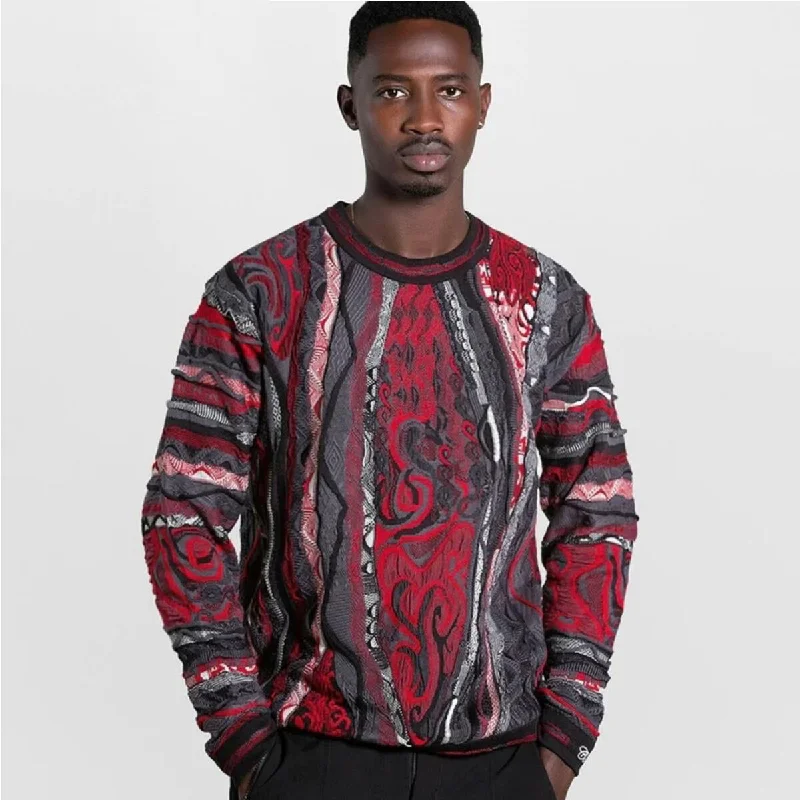 COOGI CLASSIC CREW (BLACK RED)