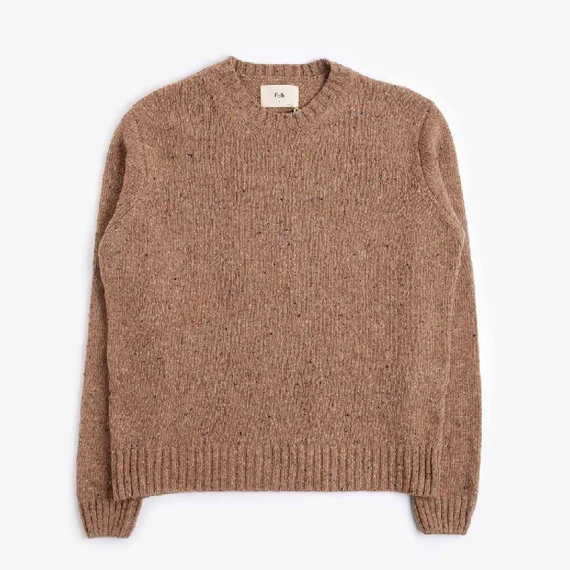 Folk Chain Crew Sweater