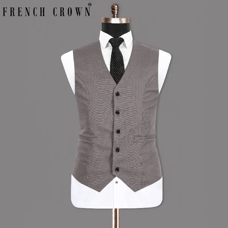 Friar Gray Premium Cotton Waistcoat