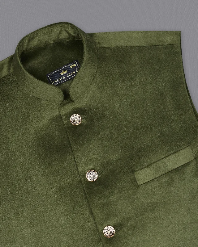 fuscous-green-velvet-designer-nehru-jacket-ax