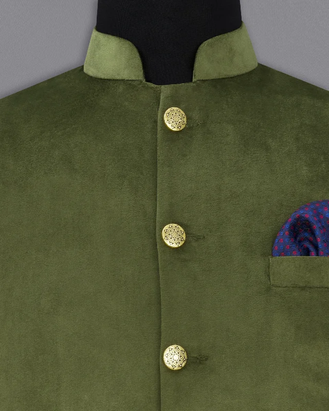 fuscous-green-velvet-designer-nehru-jacket-ax