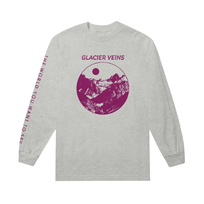 The World You Want To See • Athletic Grey • Long-Sleeve T-Shirt