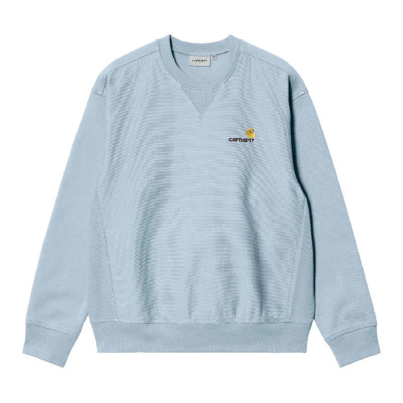 AMERICAN SCRIPT SWEATSHIRT - Frosted Blue