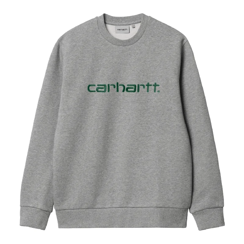 CARHARTT SWEAT - Grey / Chervil