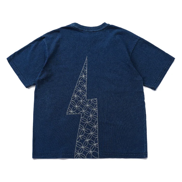 indigo-dyed-stitches-decoration-lightning-embroidery-t-shirts