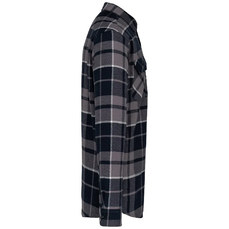 kariban-mens-checked-sherpa-lined-shirt-jacket