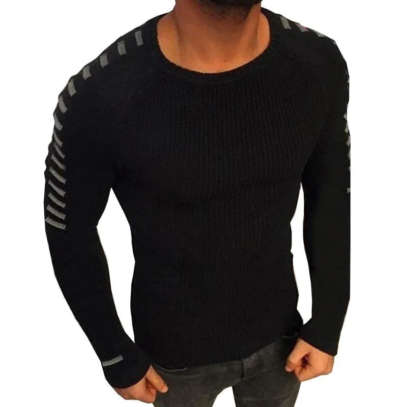 mens-casual-round-neck-slim-fit-long-sleeve-knit-sweater-40529133m