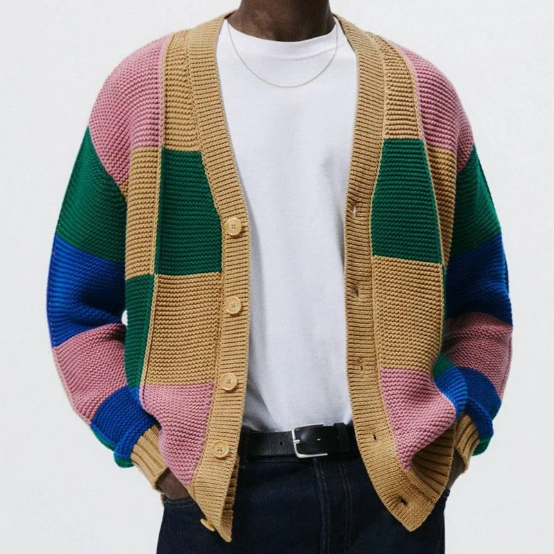 mens-fashion-colorblock-single-breasted-long-sleeve-knit-cardigan-81050023m