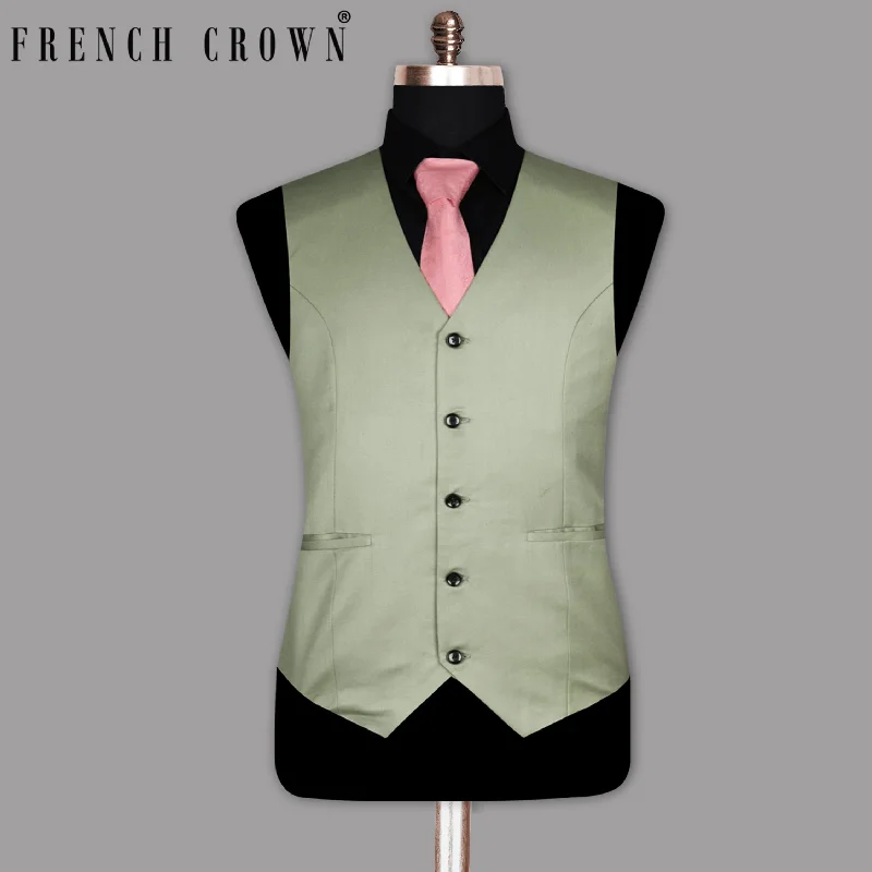 Mint Wool Rich  Waistcoat