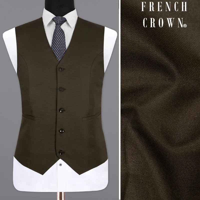 Mondo Brown  Premium Cotton Waistcoat