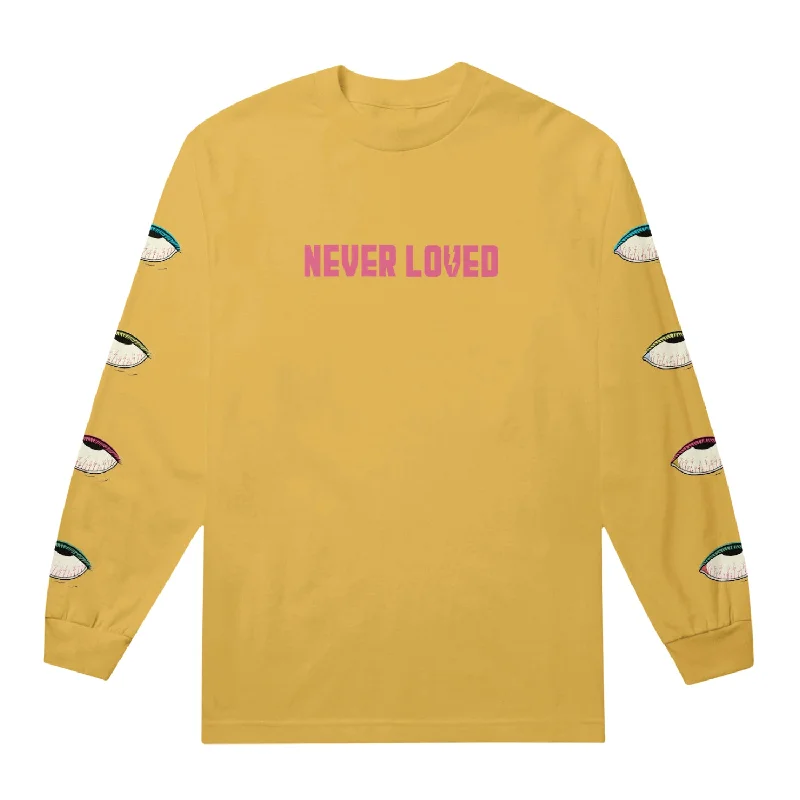 Eyes • Mustard • Long Sleeve Shirt