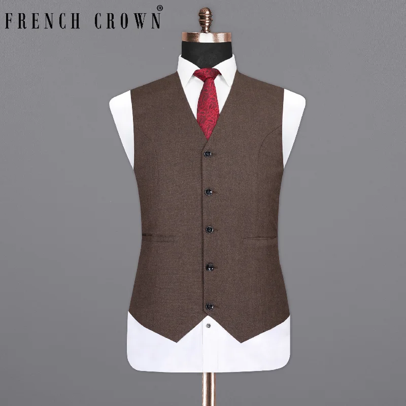 Paco Brown Woolrich Waistcoat