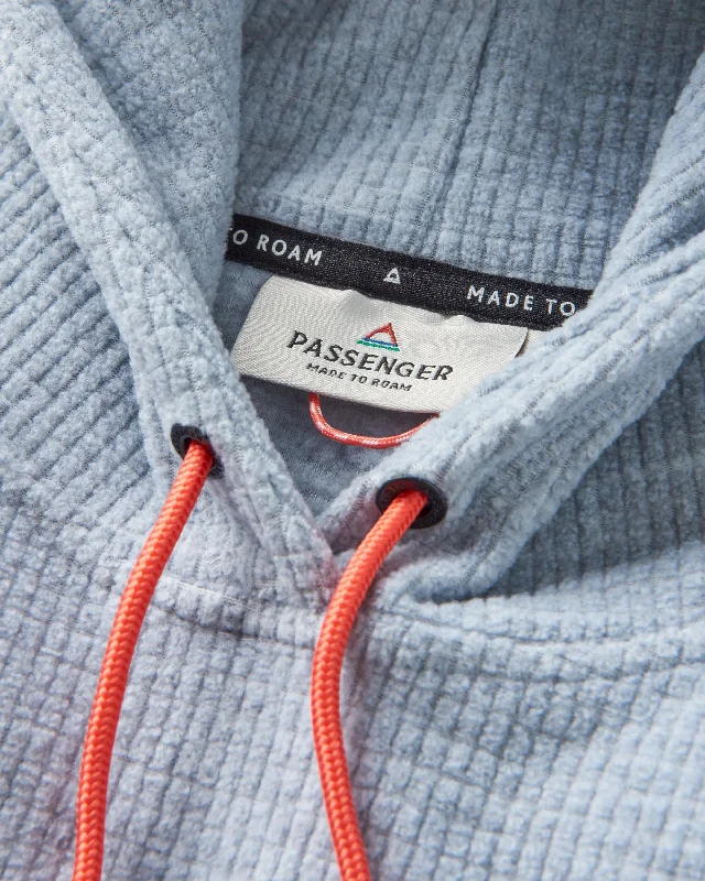 point-grid-recycled-fleece-hoodie-grey-marl