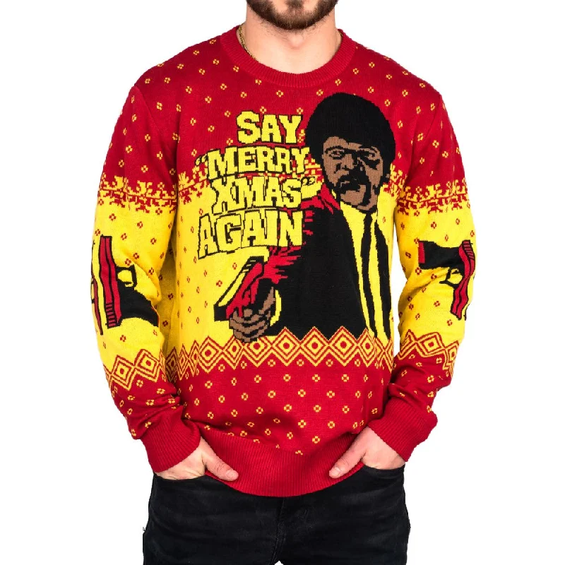 Pulp Fiction Merry Xmas Again Sweater