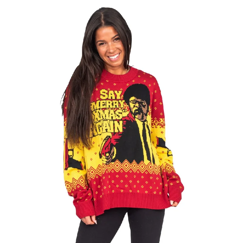 pulp-fiction-merry-xmas-again-sweater