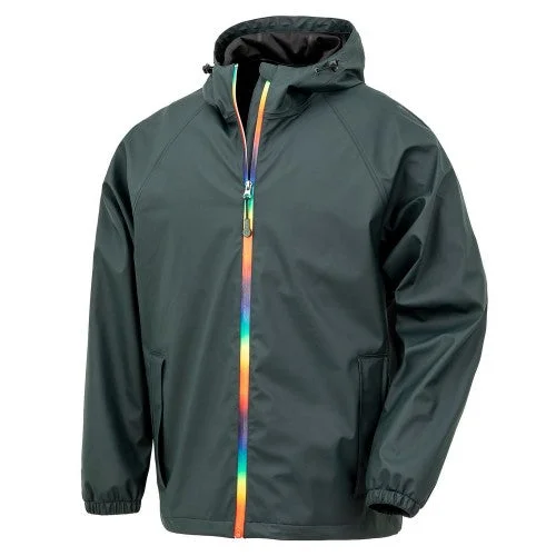 Result Genuine Recycled Mens Prism PU Waterproof Jacket