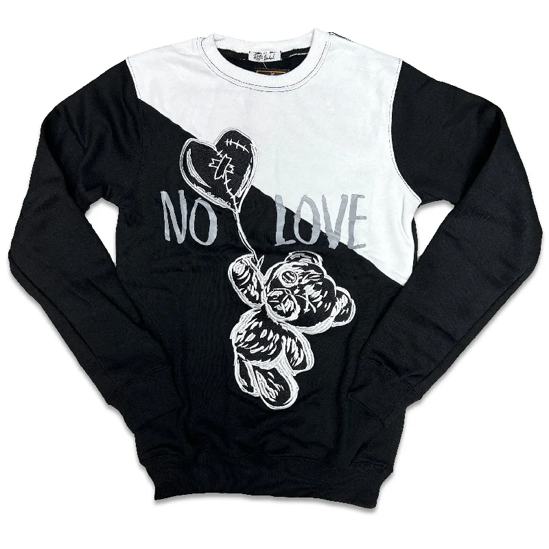 RETRO LABEL No Love Crewneck (RETRO 4 BLACK CANVA)