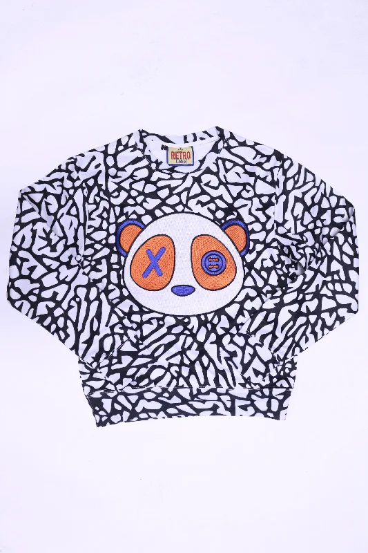 RETRO LABEL ""Retro 3 Knicks"" Crewneck (Concrete)