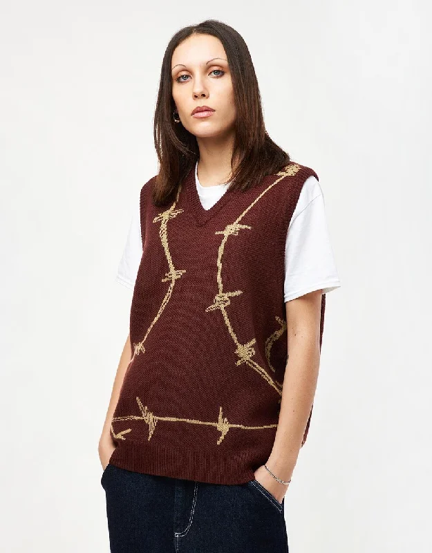 route-one-barbed-knitted-vest-nut-brown-wheat-001165744