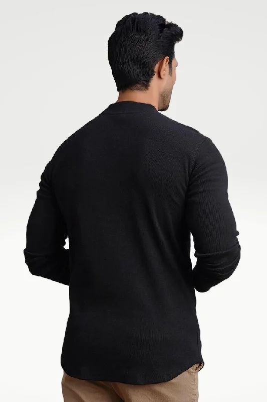 sable-black-mock-neck-sweatshirt