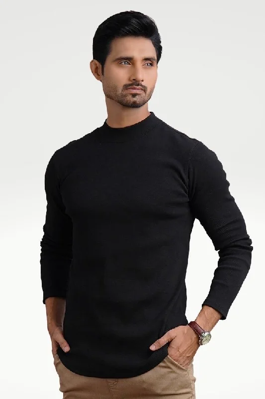 sable-black-mock-neck-sweatshirt