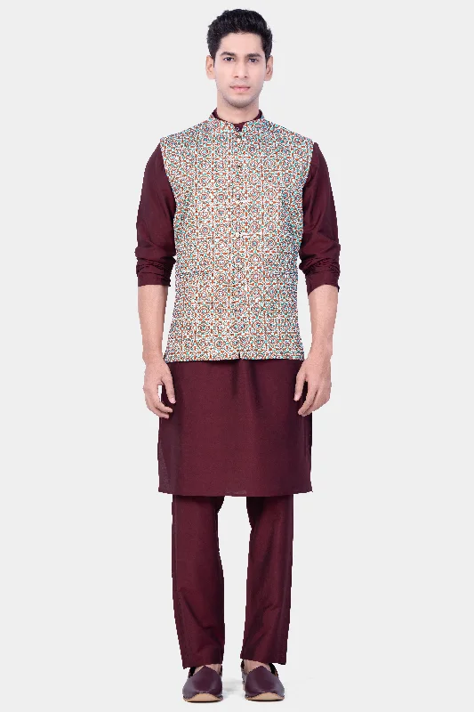 sienna-red-tron-blue-designer-thread-embroidered-nehru-jacket