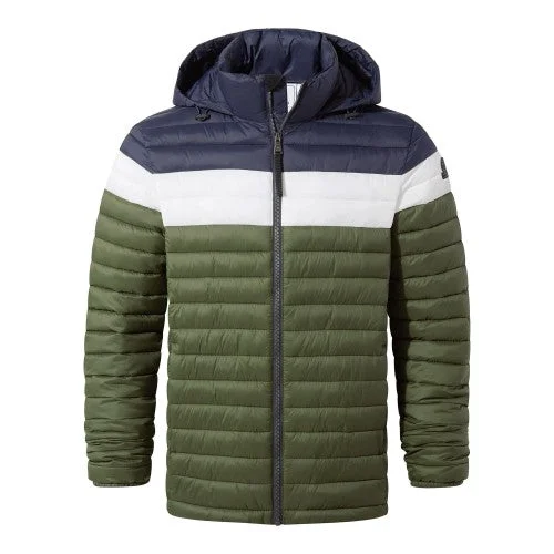 TOG24 Mens Bowburn Colour Block Padded Jacket