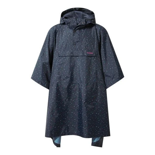 TOG24 Unisex Adult Drench Scattered Star Poncho