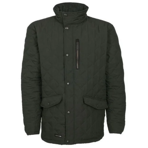 Trespass Mens Argyle Quilted Jacket