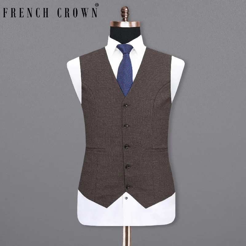 tundora-brown-plaid-waistcoat-am