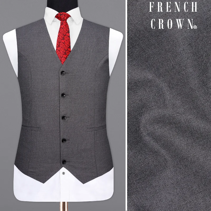 Vampire Light Gray Waistcoat