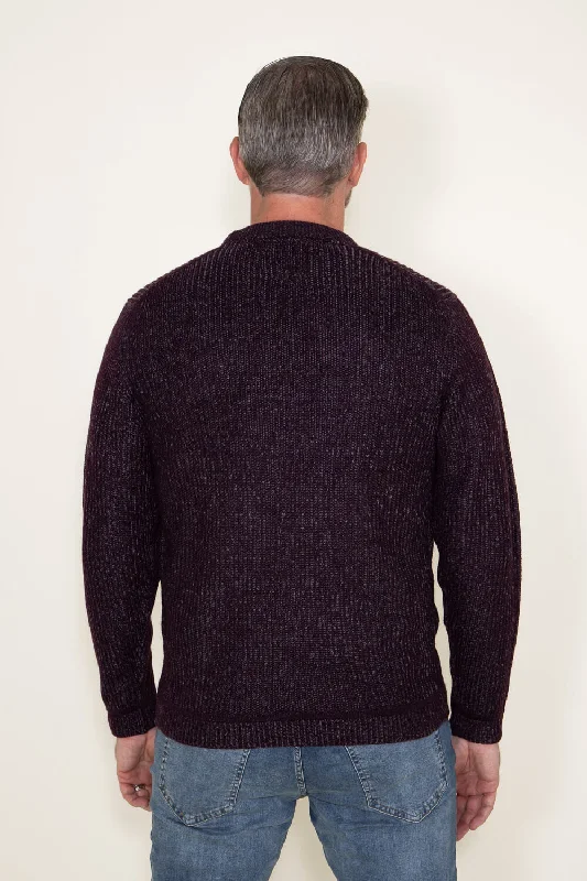 weatherproof-vintage-half-cardi-stitch-crewneck-sweater-for-men-in-burgundy-f2340228gk-dpburg