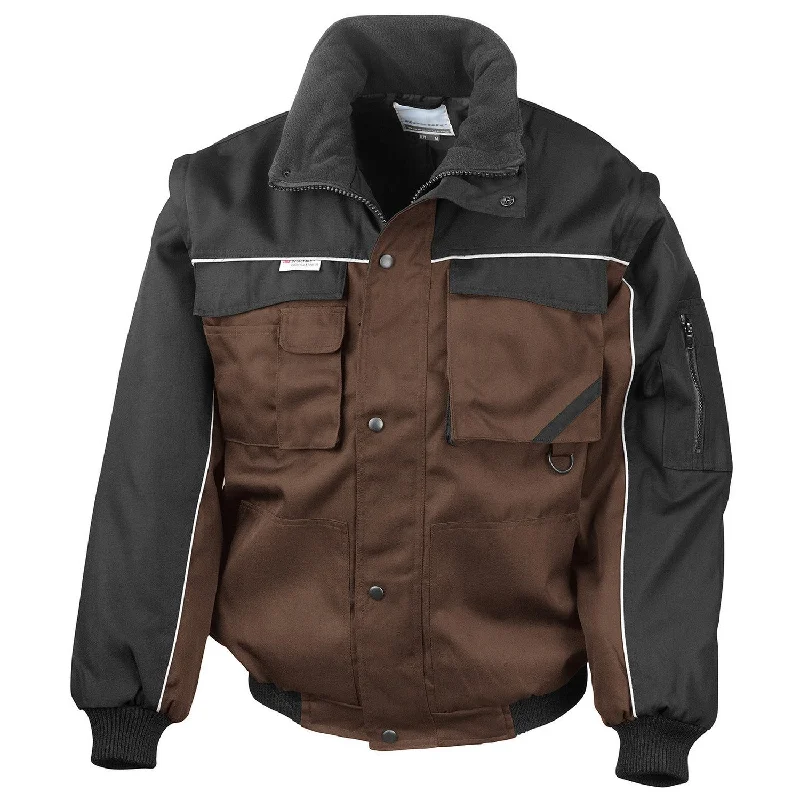 work-guard-by-result-mens-heavy-duty-zip-off-sleeves-pilot-jacket