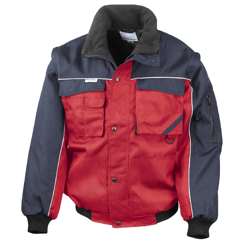 work-guard-by-result-mens-heavy-duty-zip-off-sleeves-pilot-jacket