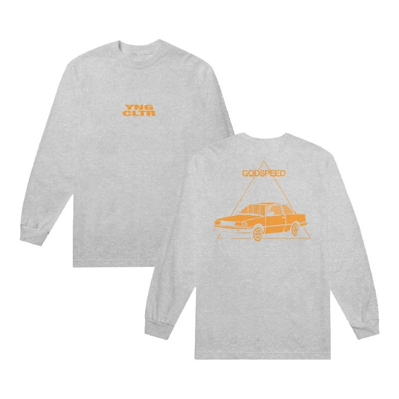 Godspeed • Athletic Grey • Long Sleeve Shirt