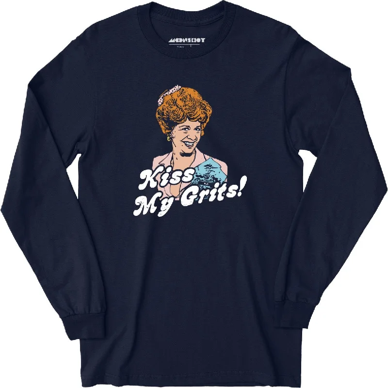 Kiss My Grits - Long Sleeve T-Shirt