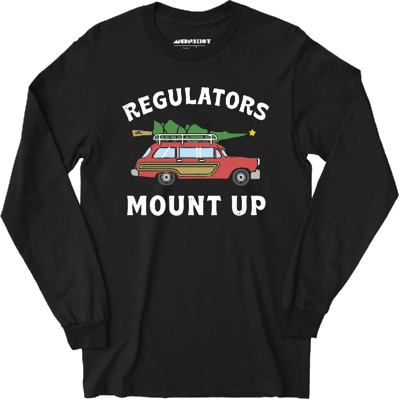 Regulators Mount Up - Christmas Tree - Long Sleeve T-Shirt