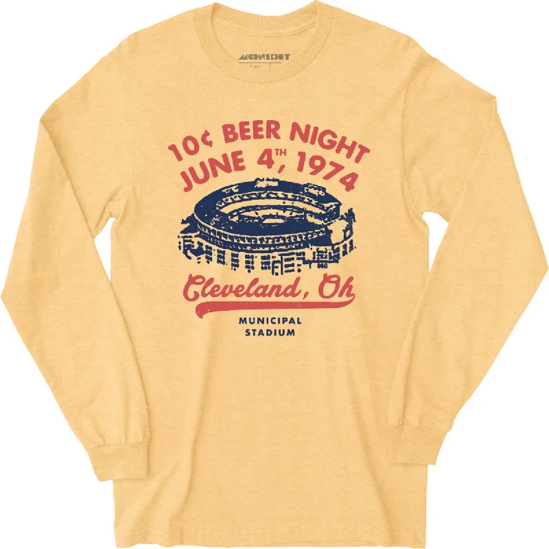 ten-cent-beer-night-cleveland-ohio-long-sleeve-t-shirt