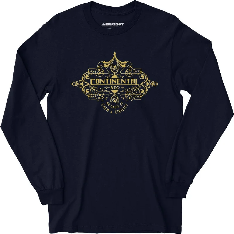 The Continental Hotel - John Wick - Long Sleeve T-Shirt