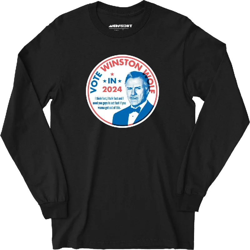 Winston Wolf 2024 - Long Sleeve T-Shirt