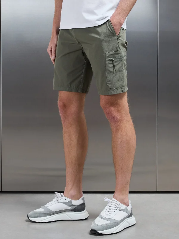 active-cargo-short-olive