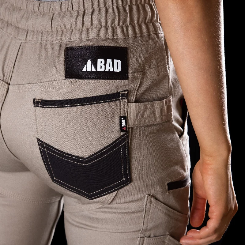 bad-womens-saviour-cuffed-elastic-waist-work-pants