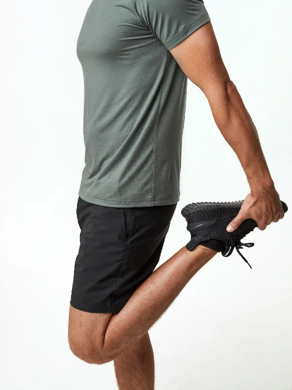 black-stretch-performance-shorts