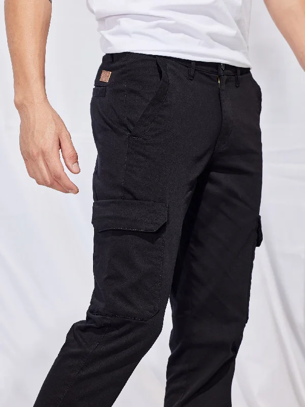 black-stretch-satin-cargo-trouser-core-71683-e